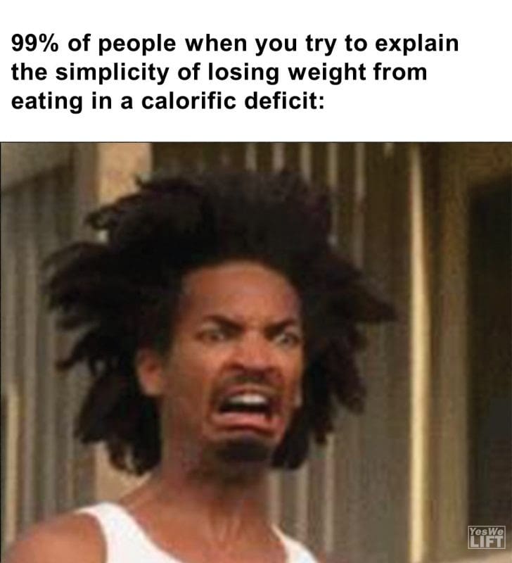 259 - 99 Of People When You Try To Explain The Simplicity Of Losing Weight From Eating In A Calorific Deficit