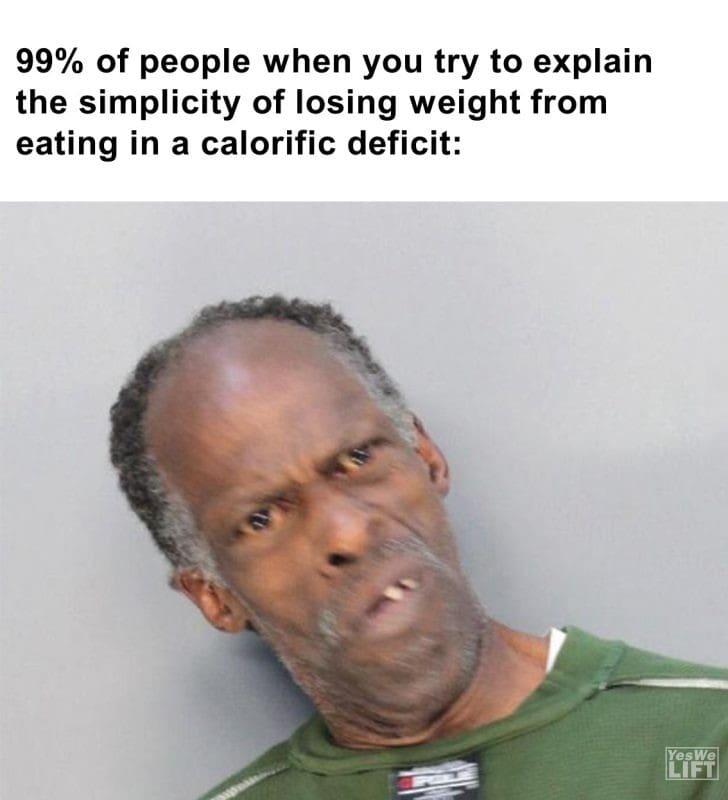 263 - 99 Of People When You Try To Explain The Simplicity Of Losing Weight From Eating In A Calorific Deficit