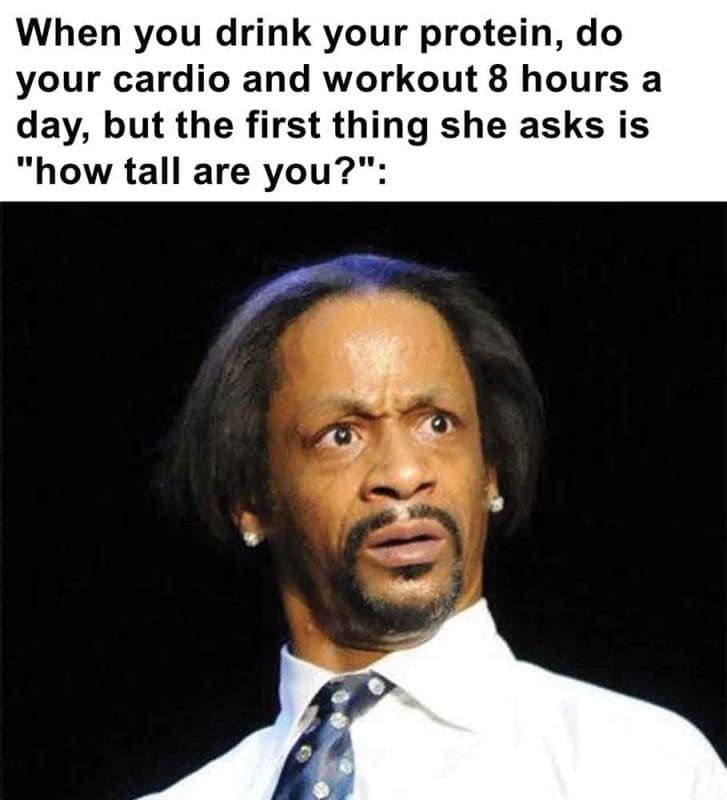 266 - When You Drink Your Protein, Do Your Cardio And Workout 8 Hours A Day, But The First Thing She Asks Is Ho