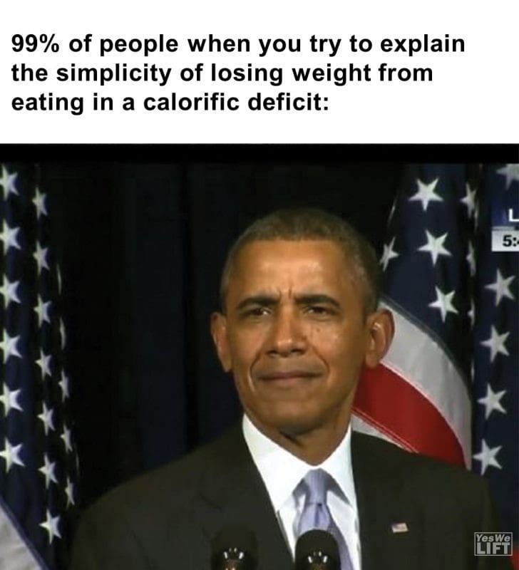 269 - 99 Of People When You Try To Explain The Simplicity Of Losing Weight From Eating In A Calorific Deficit