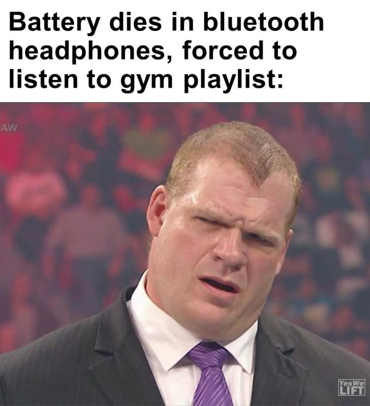 281 - Battery Dies In Bluetooth Headphones, Forced To Listen To Gym Playlist