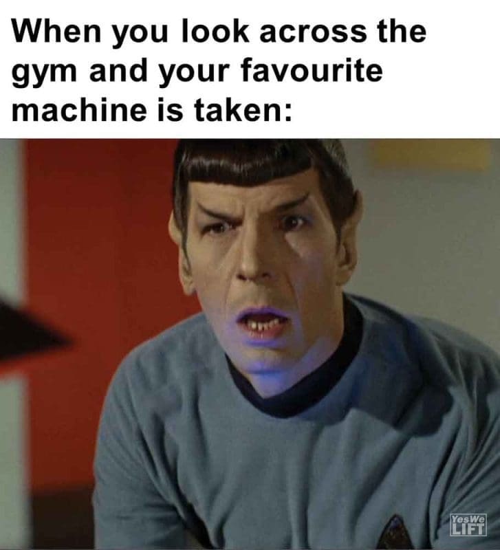 282 - When You Look Across The Gym And Your Favourite Machine Is Taken