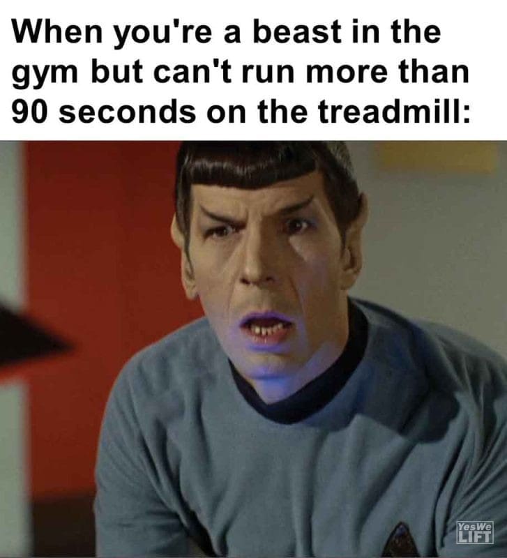 282 - When You're A Beast In The Gym But Can't Run More Than 90 Seconds On The Treadmill