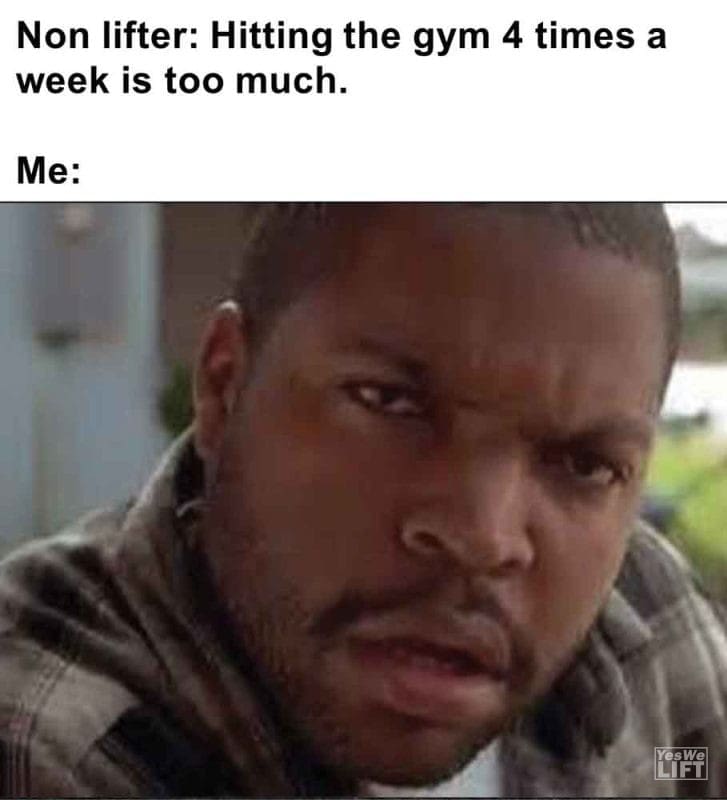 284 - Non Lifter Hitting The Gym 4 Times A Week Is Too Much. Me