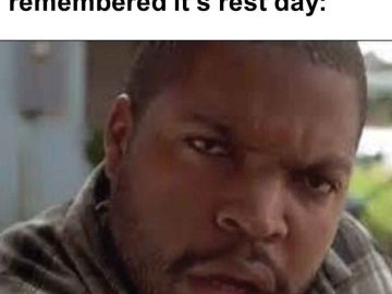 284   Woke Up Excited For The Gym, Remembered It's Rest Day