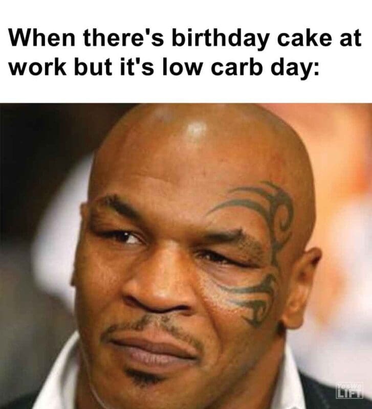 285   When There's Birthday Cake At Work But It's Low Carb Day