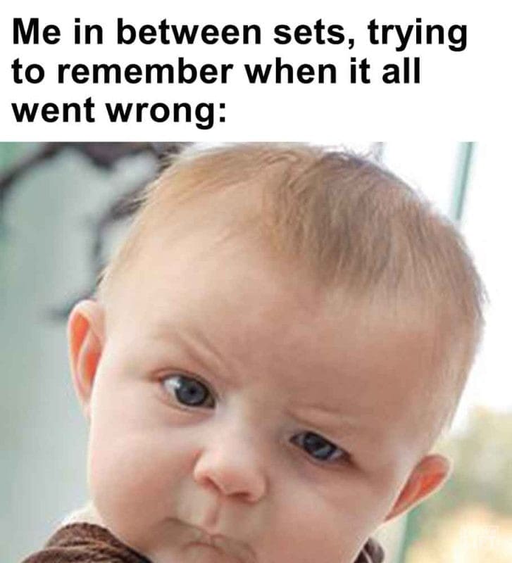 287 - Me In Between Sets, Trying To Remember When It All Went Wrong
