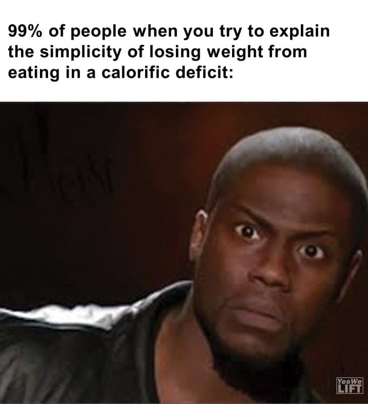 292 - 99 Of People When You Try To Explain The Simplicity Of Losing Weight From Eating In A Calorific Deficit