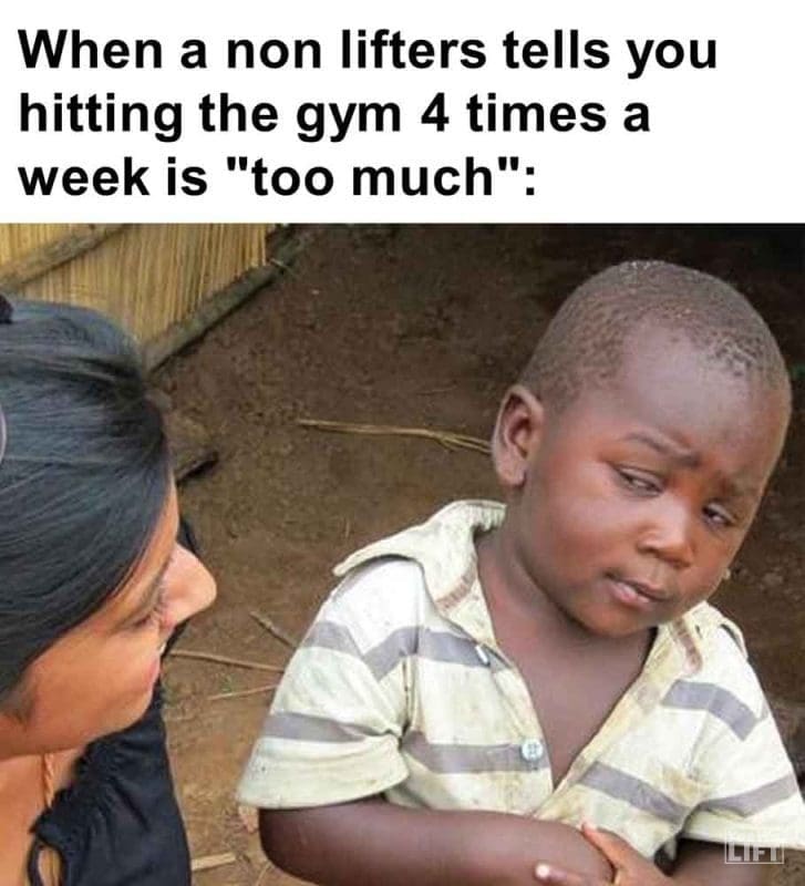 299 - When A Non Lifters Tells You Hitting The Gym 4 Times A Week Is Too Much