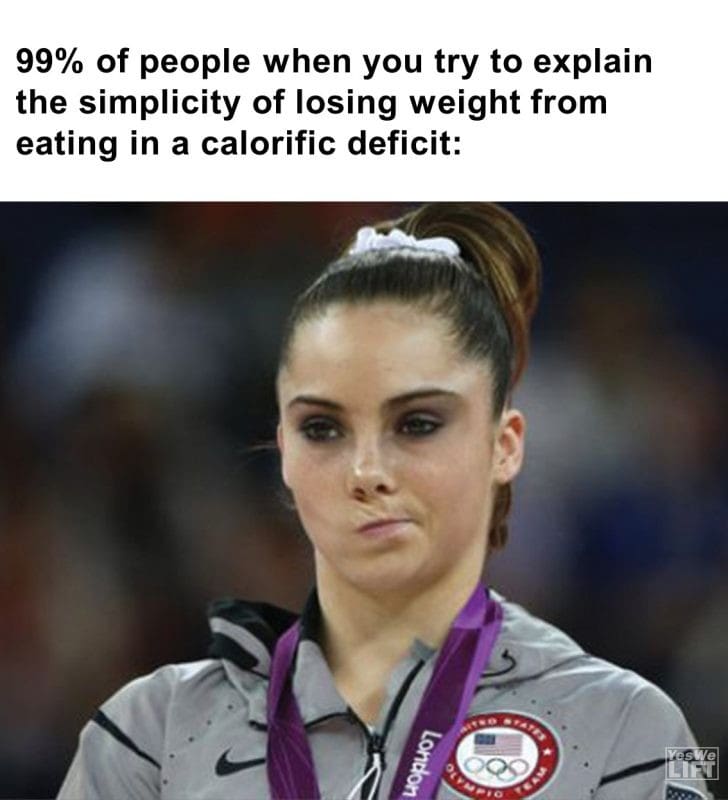 300 - 99 Of People When You Try To Explain The Simplicity Of Losing Weight From Eating In A Calorific Deficit