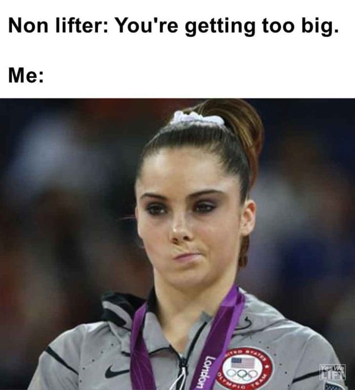 300 - Non Lifter You're Getting Too Big. Me