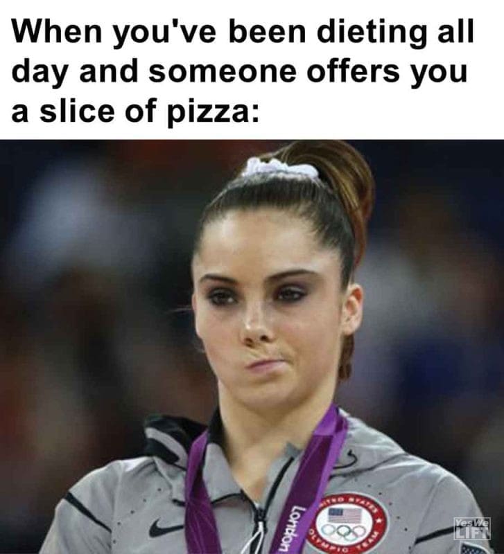 300 - When You've Been Dieting All Day And Someone Offers You A Slice Of Pizza