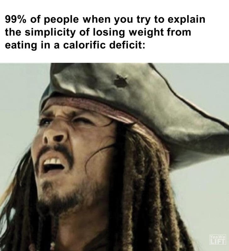 302 - 99 Of People When You Try To Explain The Simplicity Of Losing Weight From Eating In A Calorific Deficit