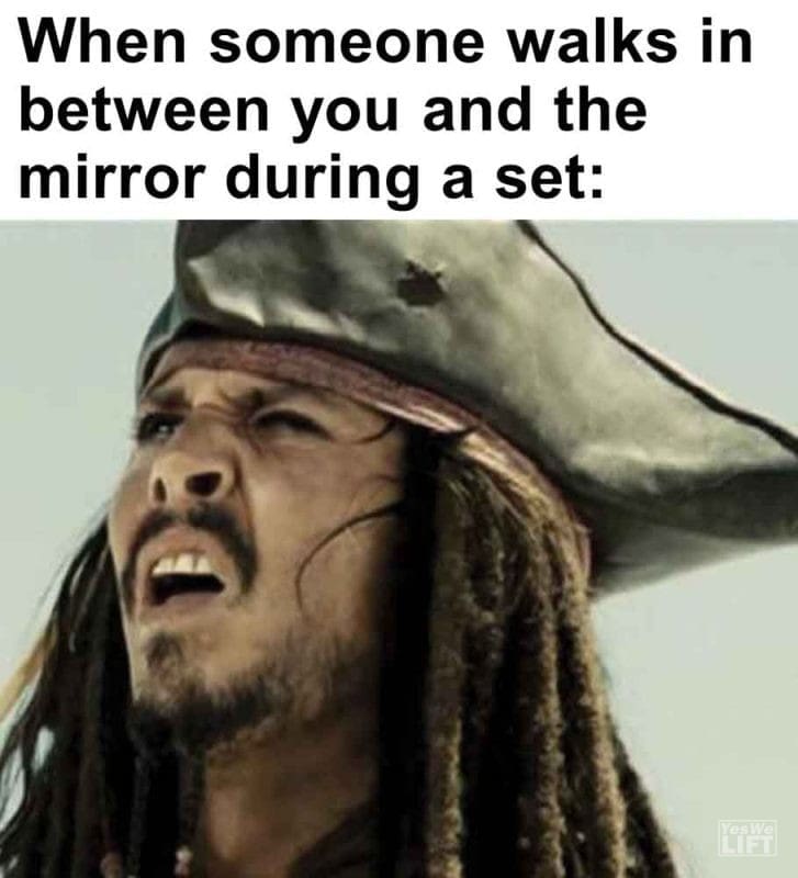 302 - When Someone Walks In Between You And The Mirror During A Set
