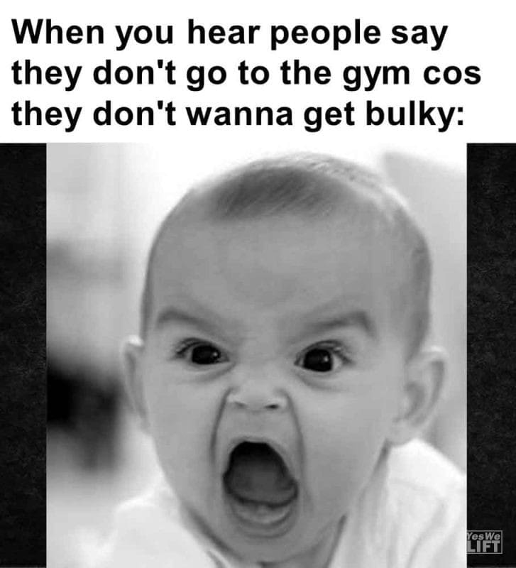 305 - When You Hear People Say They Don't Go To The Gym Cos They Don't Wanna Get Bulky