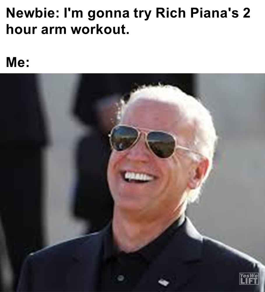 307   Newbie I'm Gonna Try Rich Piana's 2 Hour Arm Workout. Me