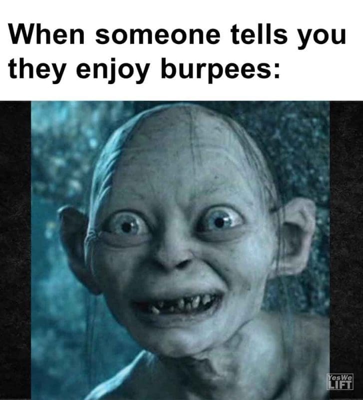 308 - When Someone Tells You They Enjoy Burpees