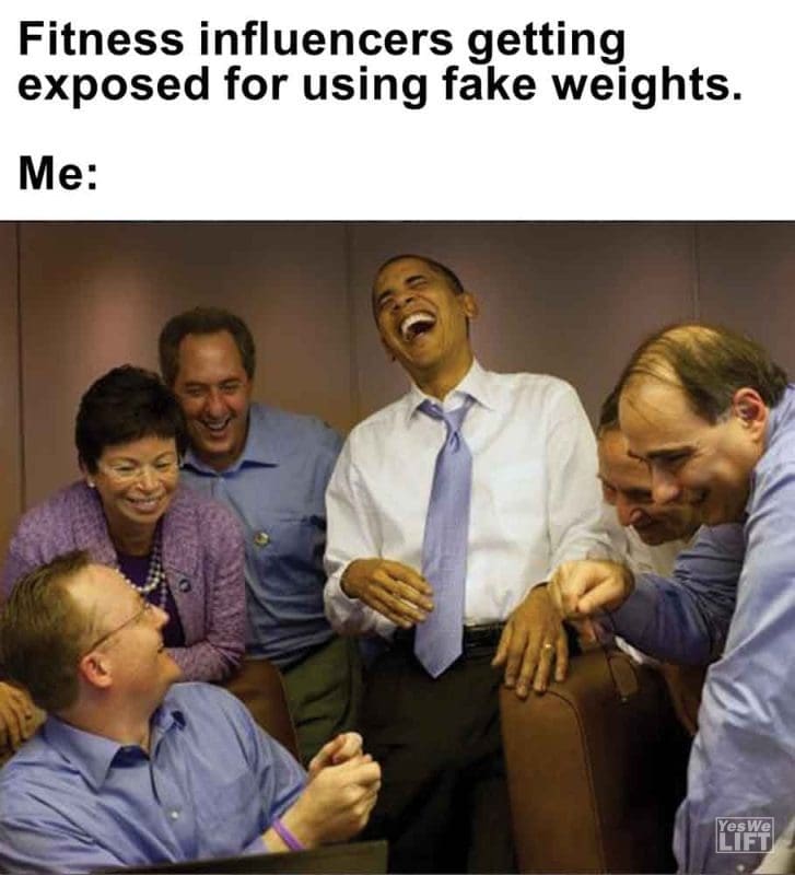 311 - Fitness Influencers Getting Exposed For Using Fake Weights. Me