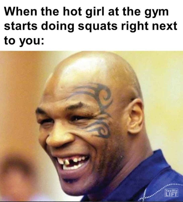 312 - When The Hot Girl At The Gym Starts Doing Squats Right Next To You