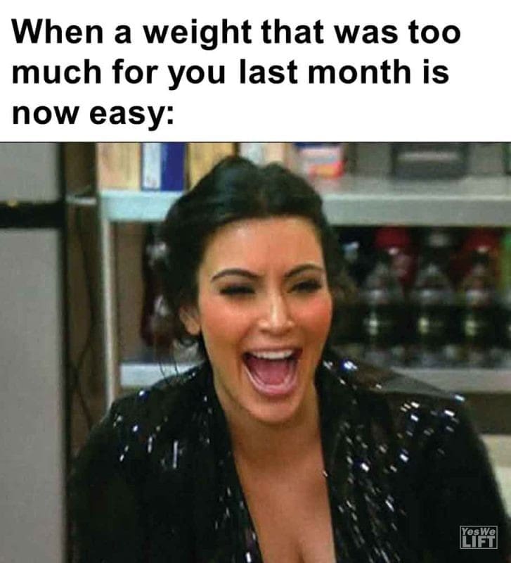 316 - When A Weight That Was Too Much For You Last Month Is Now Easy