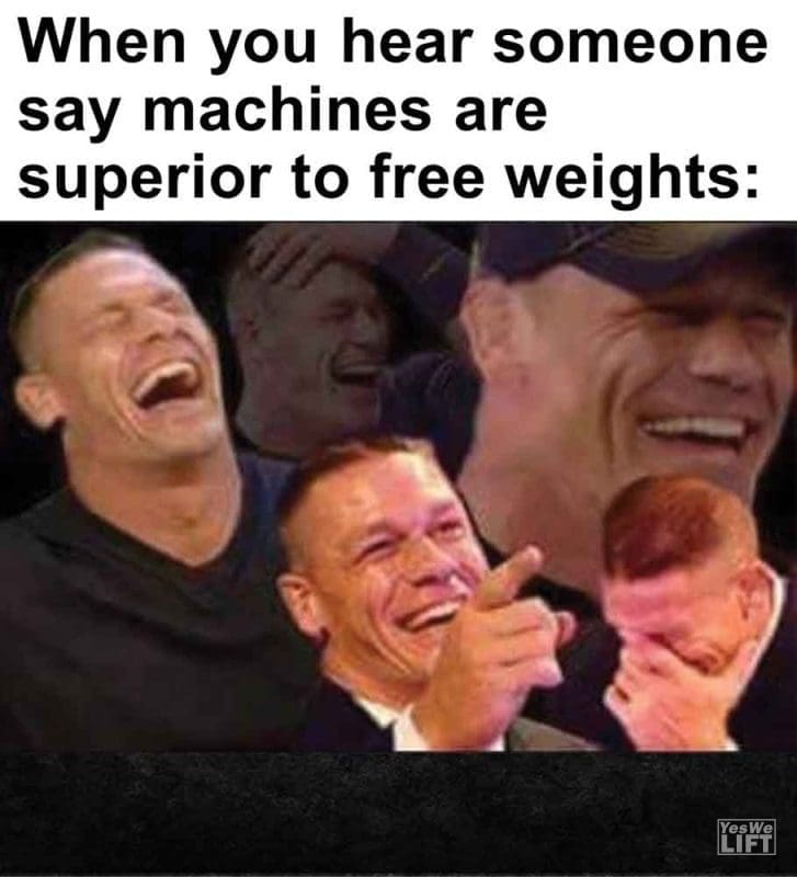 318 - When You Hear Someone Say Machines Are Superior To Free Weights
