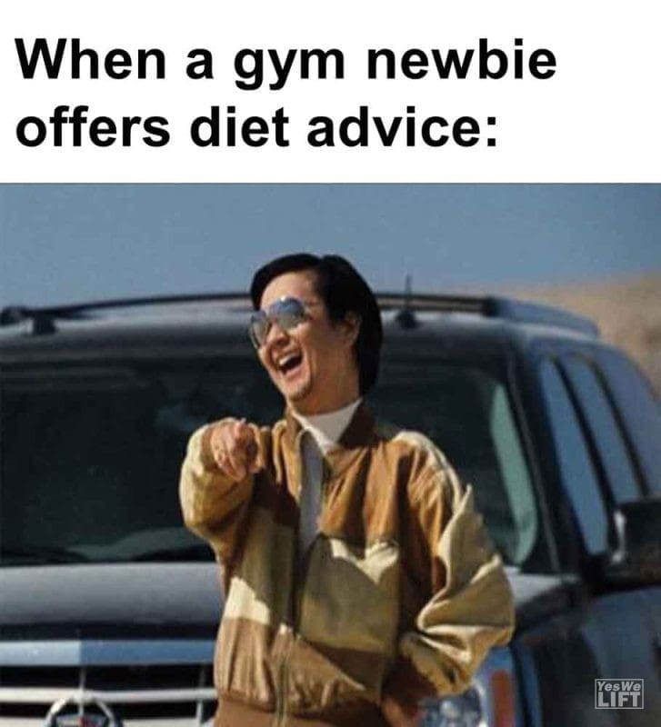 319 - When A Gym Newbie Offers Diet Advice