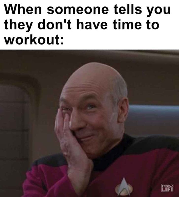 323 - When Someone Tells You They Don't Have Time To Workout