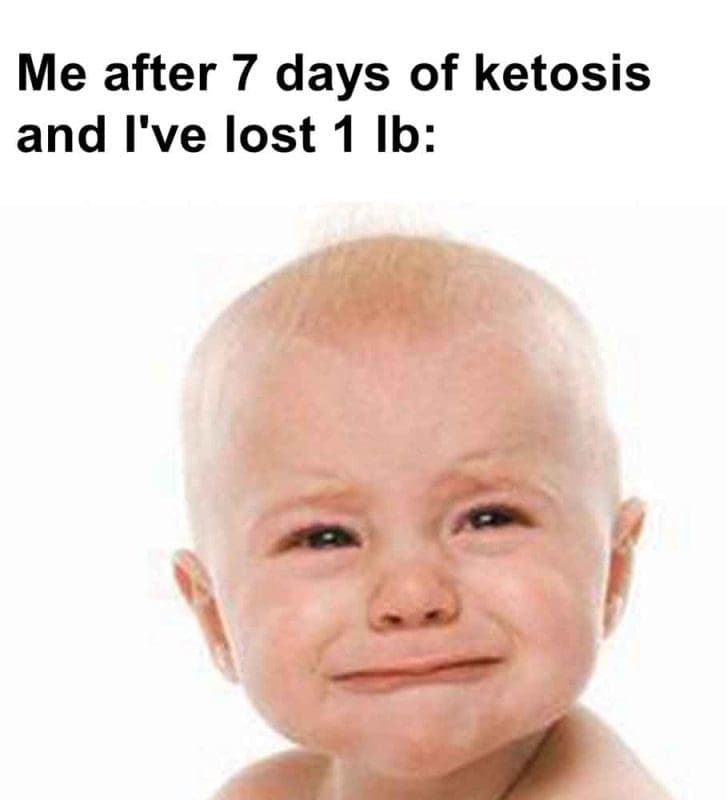 326 - Me After 7 Days Of Ketosis And I've Lost 1 Lb