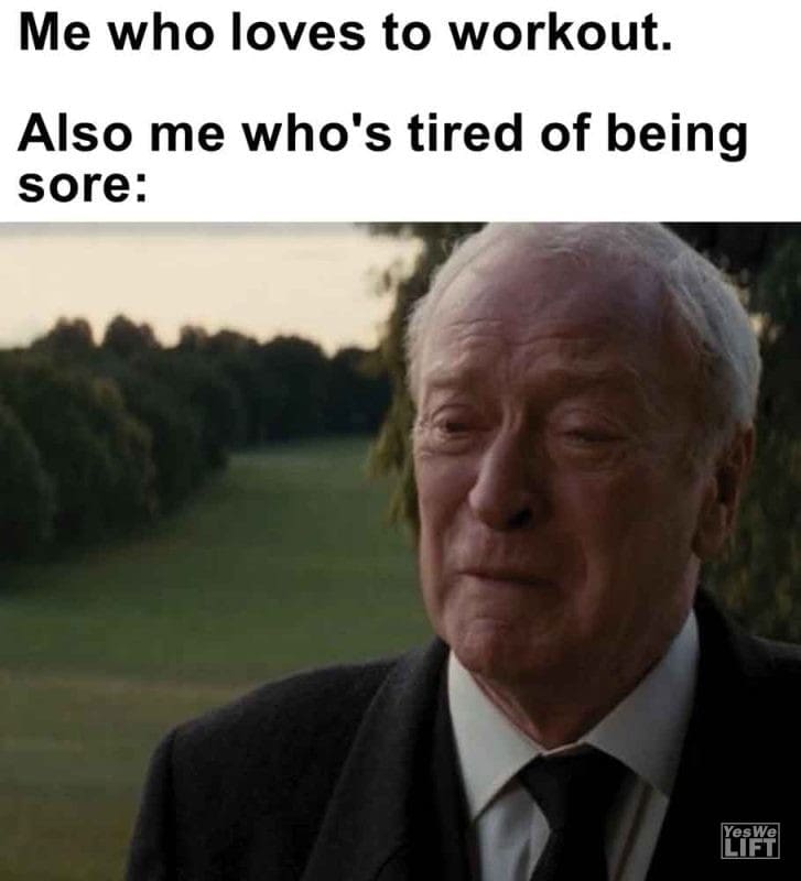 329 - Me Who Loves To Workout. Also Me Who's Tired Of Being Sore