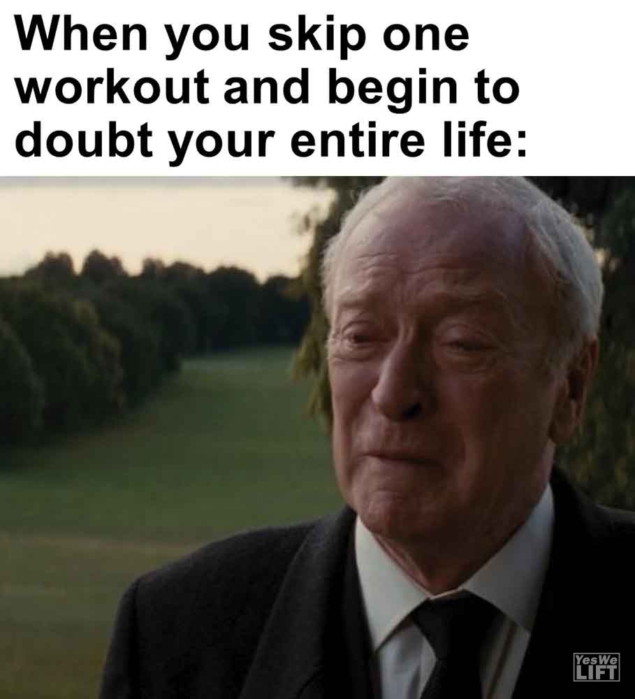 329 - When You Skip One Workout And Begin To Doubt Your Entire Life