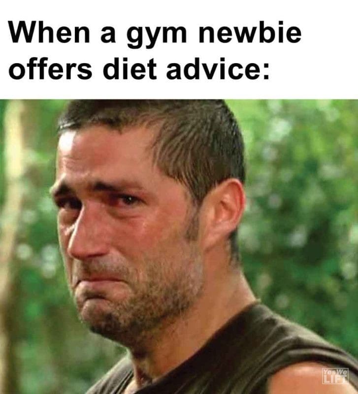 336 - When A Gym Newbie Offers Diet Advice