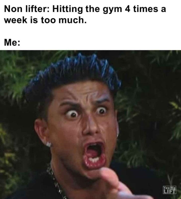 338 - Non Lifter Hitting The Gym 4 Times A Week Is Too Much. Me