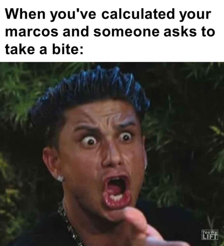 338 - When You've Calculated Your Marcos And Someone Asks To Take A Bite