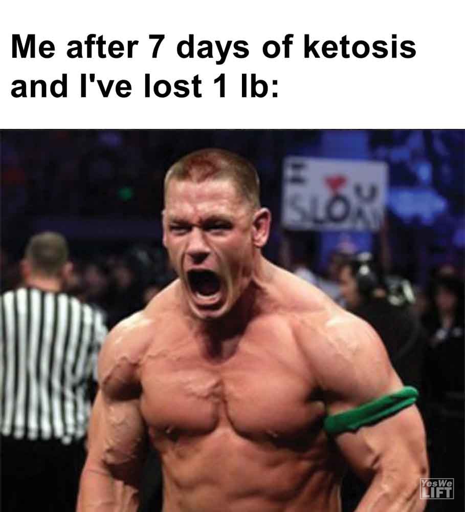 341   Me After 7 Days Of Ketosis And I've Lost 1 Lb
