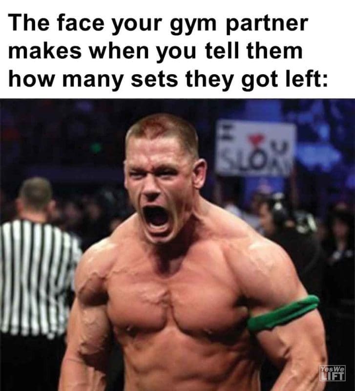 341 - The Face Your Gym Partner Makes When You Tell Them How Many Sets They Got Left