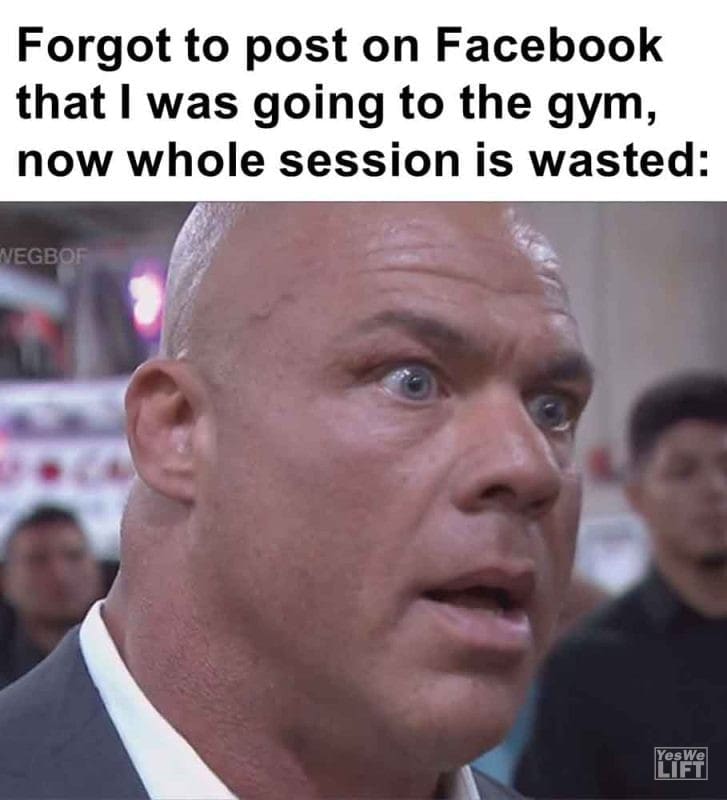 343 - Forgot To Post On Facebook That I Was Going To The Gym, Now Whole Session Is Wasted