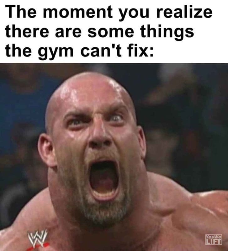 358 - The Moment You Realize There Are Some Things The Gym Can't Fix
