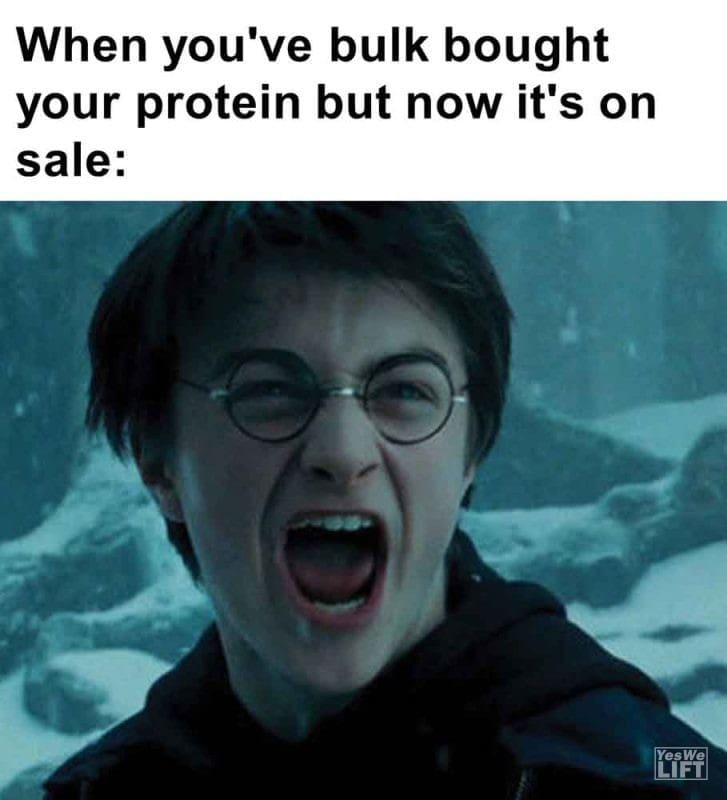 359 - When You've Bulk Bought Your Protein But Now It's On Sale