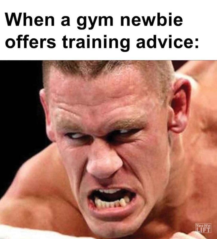 360 - When A Gym Newbie Offers Training Advice