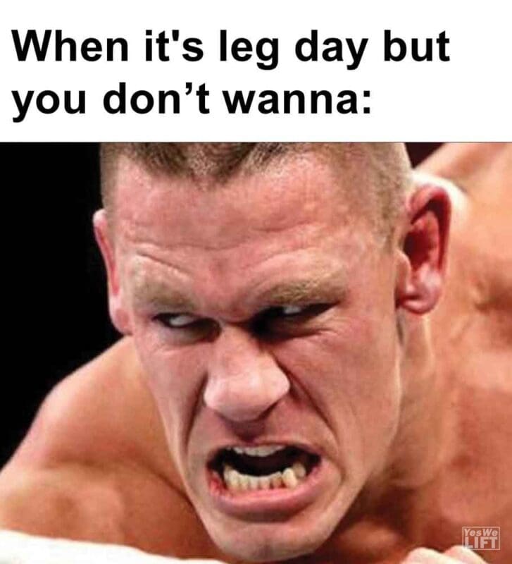360   When It's Leg Day But You Dont Wanna