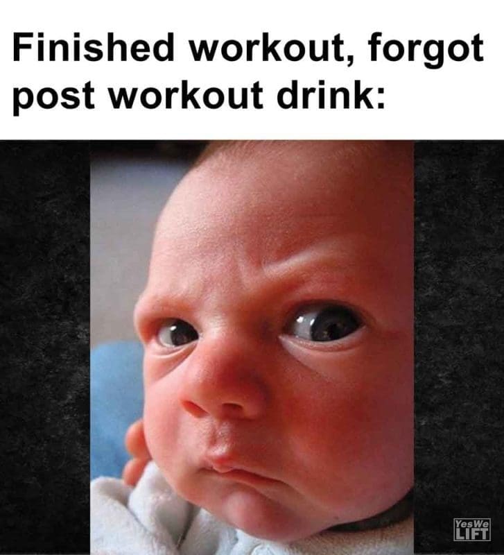363 - Finished Workout, Forgot Post Workout Drink
