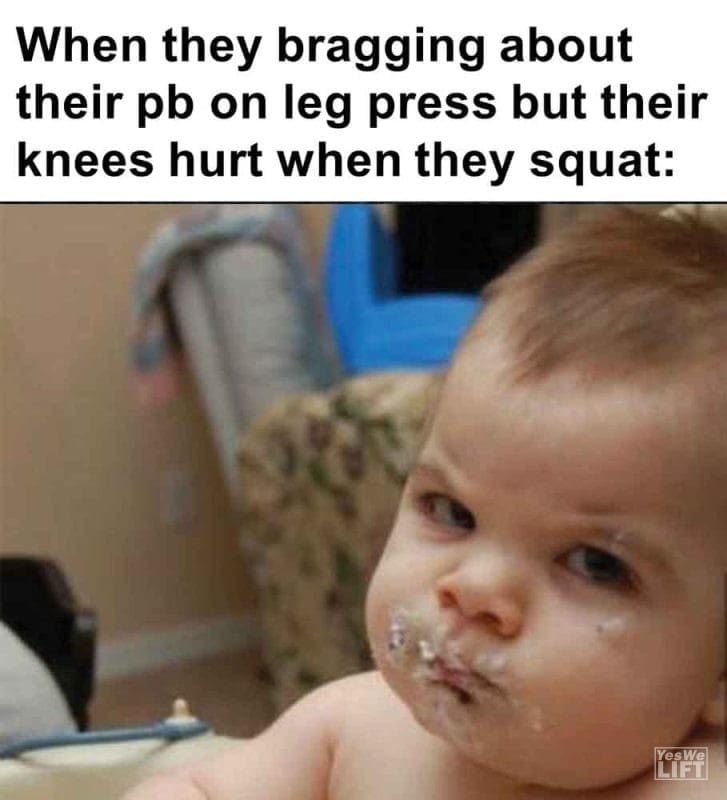 366 - When They Bragging About Their Pb On Leg Press But Their Knees Hurt When They Squat