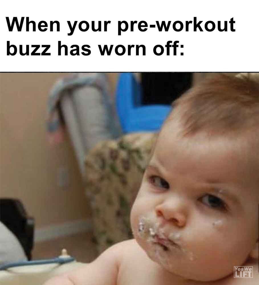 366 - When Your Preworkout Buzz Has Worn Off