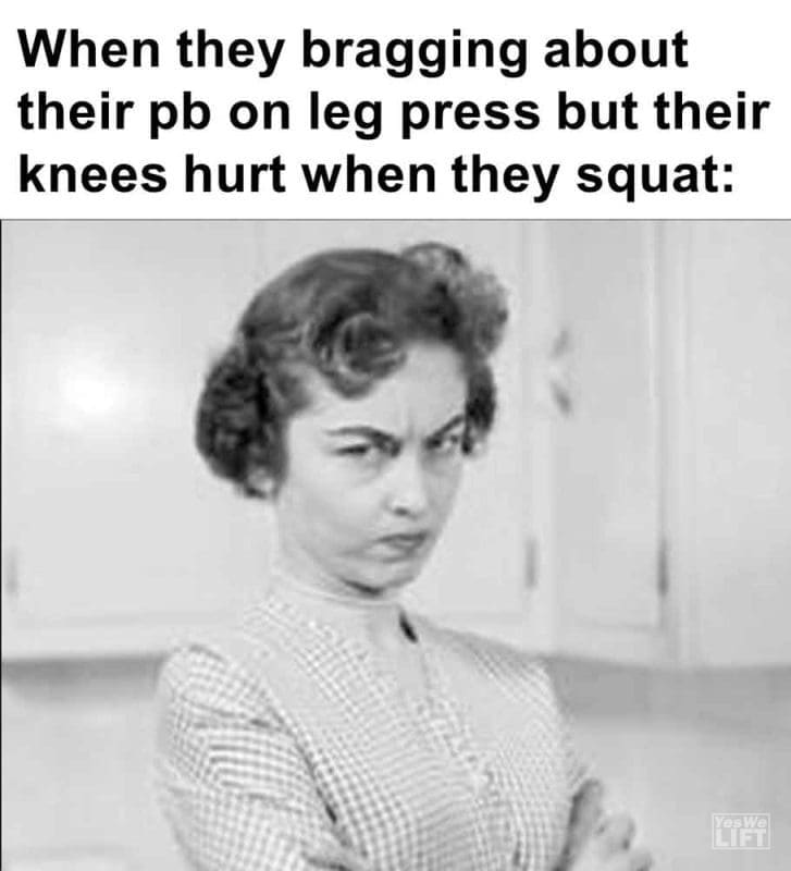 371 - When They Bragging About Their Pb On Leg Press But Their Knees Hurt When They Squat