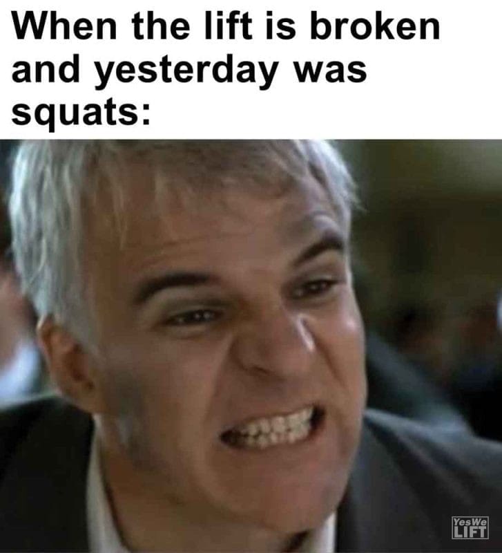 394 - When The Lift Is Broken And Yesterday Was Squats