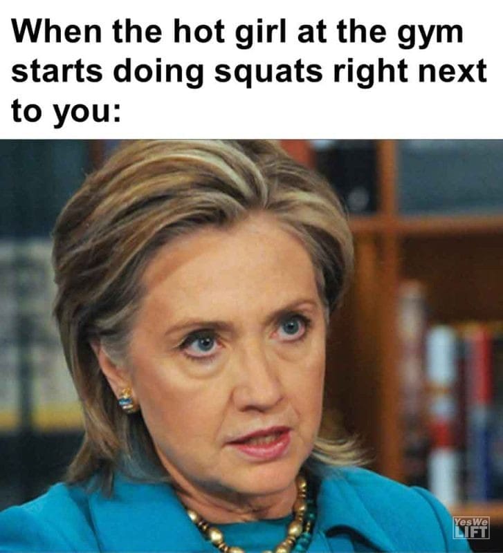 395 - When The Hot Girl At The Gym Starts Doing Squats Right Next To You