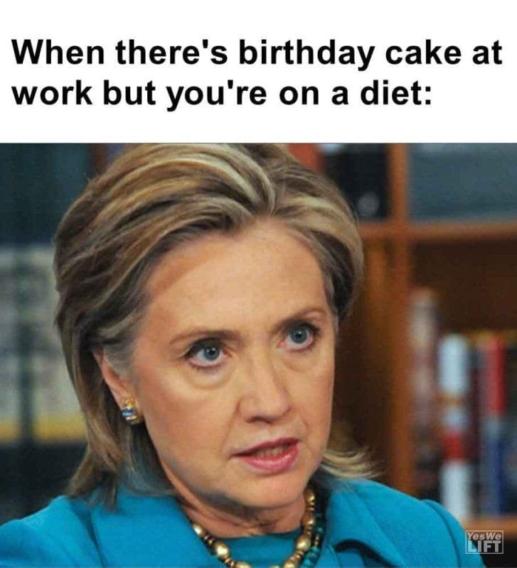 395 - When There's Birthday Cake At Work But You're On A Diet