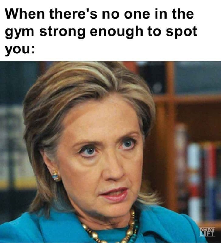 395 - When There's No One In The Gym Strong Enough To Spot You