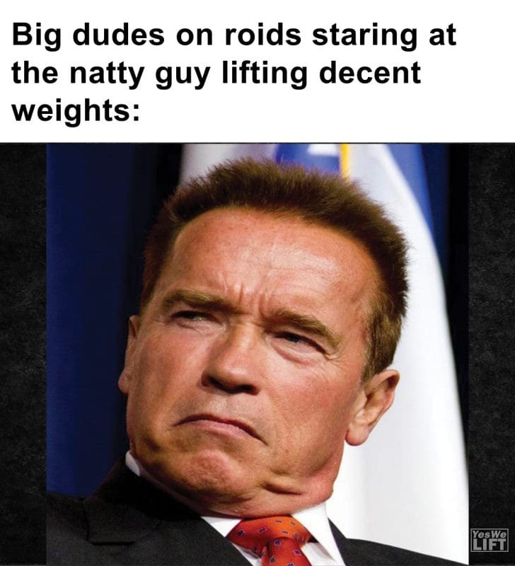 401 - Big Dudes On Roids Staring At The Natty Guy Lifting Decent Weights
