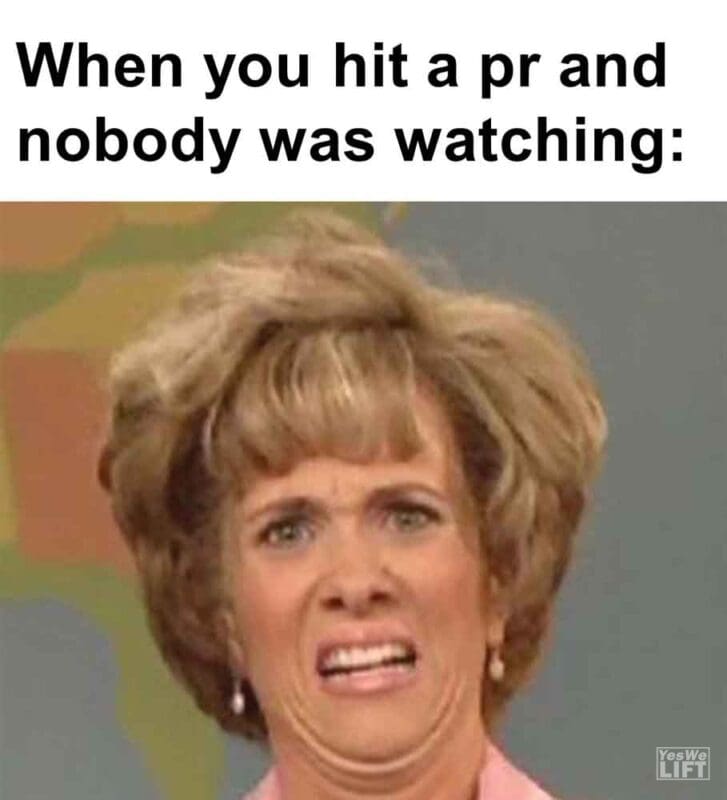 404   When You Hit A Pr And Nobody Was Watching